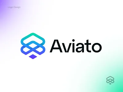 Aviato Modern Logo Design a letter logo a logo brand guidelines brand identity branding icon identity logo logo creation logo design logo designer logo maker logodesing logos tech logo typography vector