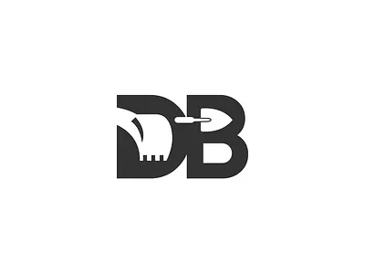 Negative Space Logo for construction company construction creative logo logodesign negative space negative space logo