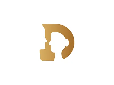 Negative Space Logo for dating app creative dating logo logodesign negative space negative space logo