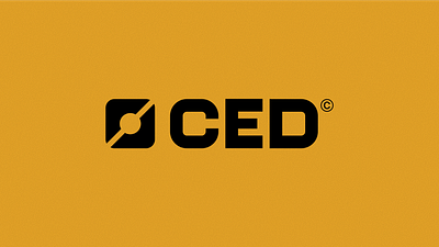 CED Advertising Agency | Brand Identity advertising agency brand identity branding creative agency icon logo logo design marketing design modern logo visual identity