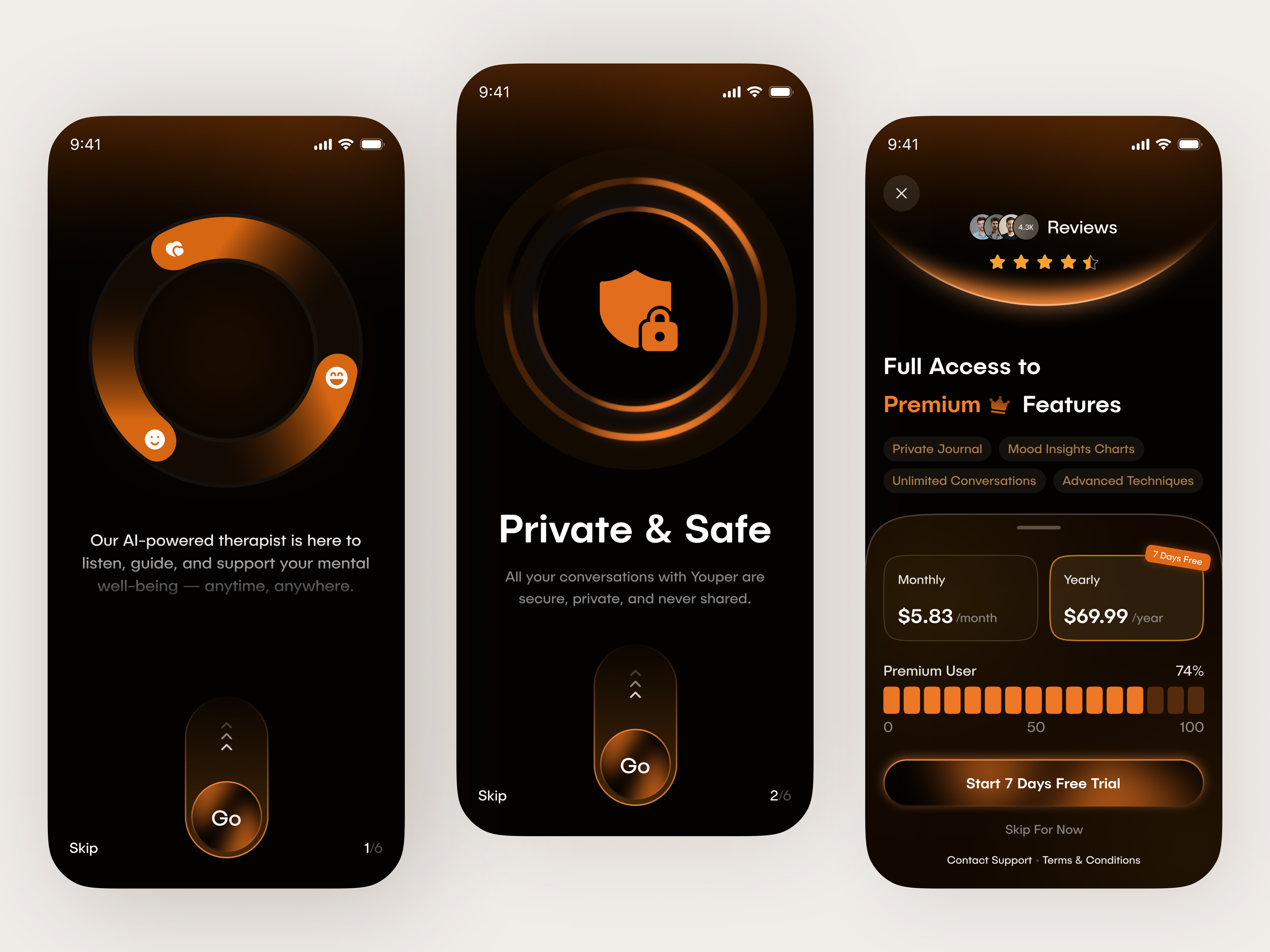 Example of Mental Health App   Design & Development