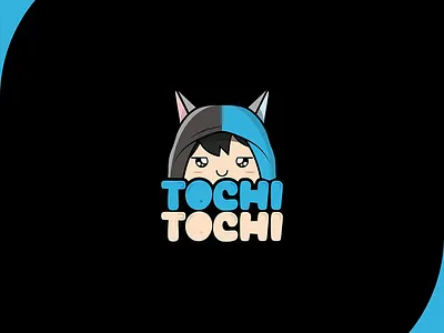 TOCHI TOCHI: Playful Mascot Cartoon Face Logo Design brand identity branding design design logo flat graphic design illustration logo logo design logos logotype mascot minimal minimalist modern timeless ui unique