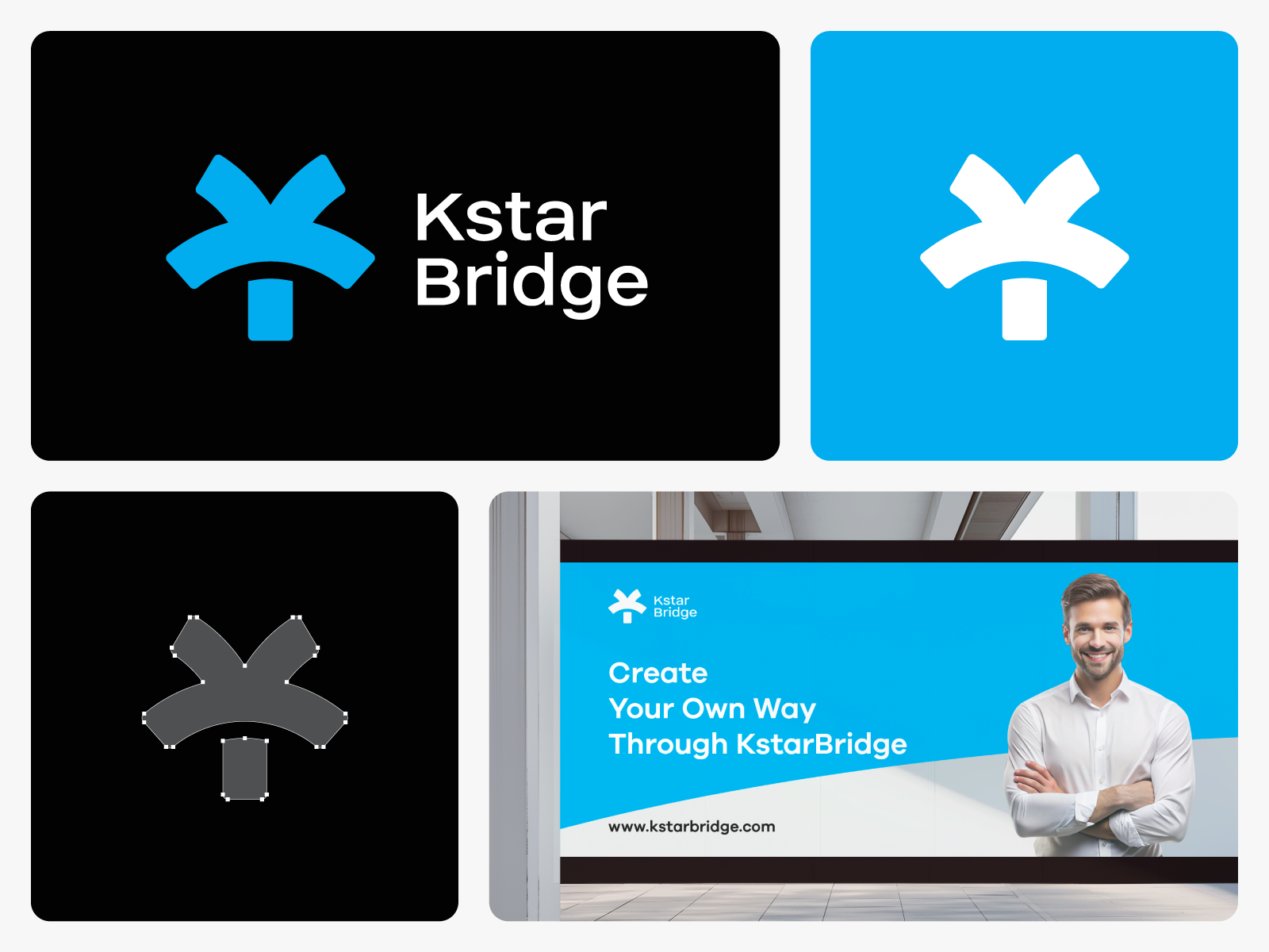 K-Star-Bridge a b c d e f g h i j abstract k letter logo brand branding bridge bridge logo career path creative logo flat logo futuristic identity k k l m n o p q r s t u v w x y z letter k logo logo logo design meaningful logo minimalist logo star tech logo
