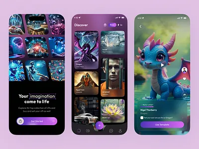 AI-Powered Video Generator Mobile App ai art generator ai avatar ai generator app ai image ai image generator ai image to video maker ai video creator ai video generator ai video maker app design image generator app mobile app mobile design mobileapp text to image video generator