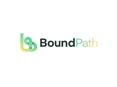 Modern Creative line stock Grid Logo Design for BoundPath, ai logo api integration b d p letter logo bp logo branding branding identity bridge logo continuity logo data logo endless boundless logo flow logo infinity logo link loop branding neural connection logo path logo pb letter logo software logo tech logo workflow