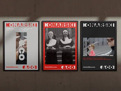 KONARSKI &CO brand rollout branding branding design graphic design logo typography