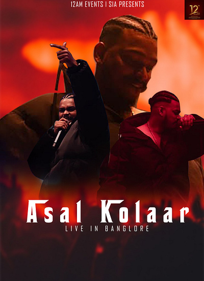 Music Event graphic design photoshop