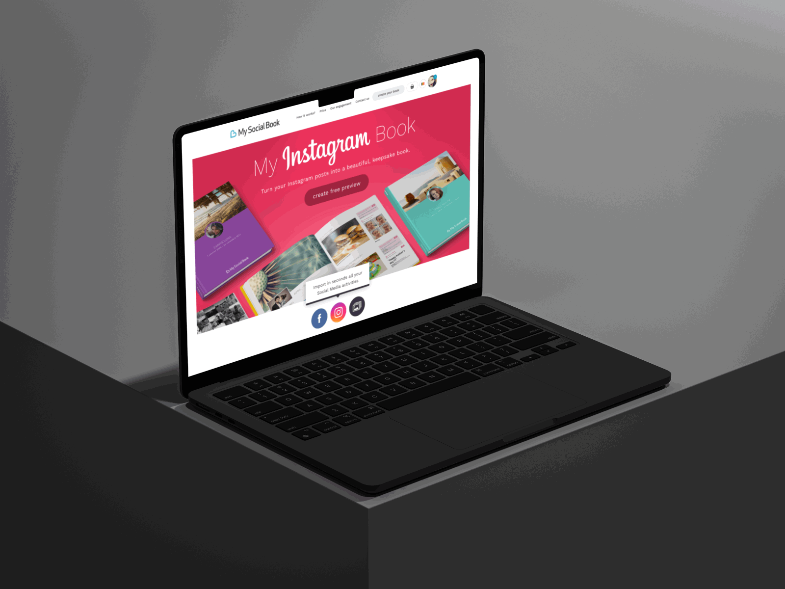 Instagram book website belgium book branding brussels design facebook graphic design illustration instagram social media