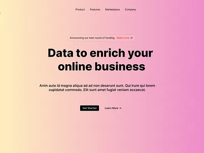 Hero section 1 hero component ui design