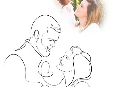 Minimal Portrait Line Art abstract line art animation canada continuous line art custom line art fine line art gift idea giftforhimher hand made illustration mamury one line art outline pet reels single line art tattoo unique gift usa victor line art