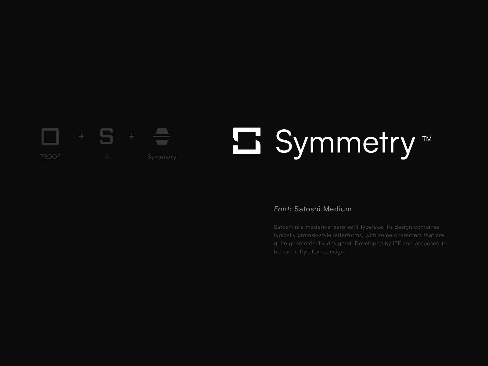 Example of Symmetry - Logo
