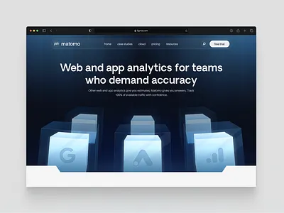Startup website design concept / matomo saasdesign startupbranding startupdesign startupgrowth startupwebsite uiuxdesign websitedesign