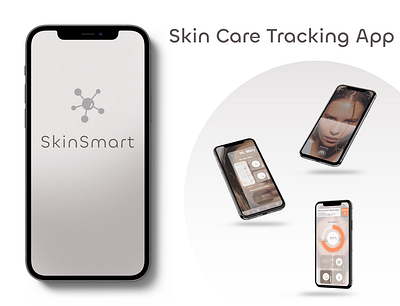 SkinSmart mobile app app design graphic design logo typography ui user interface ux