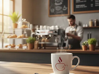 ☕️Mug life cafelogo logodesign minimallogo
