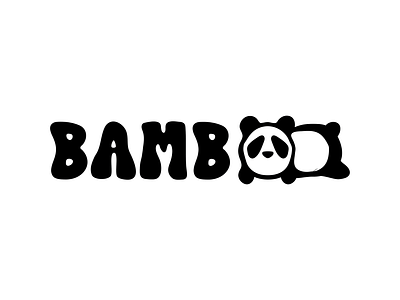 Panda Logo branding design graphic design logo panda