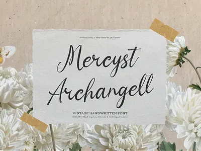 Mercyst Archangell | Vintage Handwritten feminine