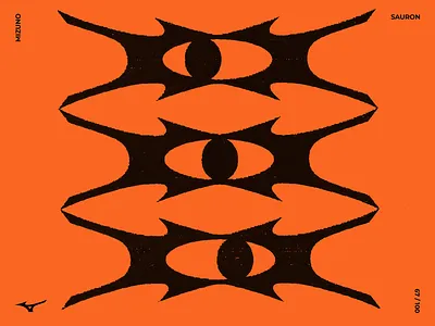 Sauron branding design eyes graphic design icon icon design iconography illustration logo logomark mark mizuno sauron sign symbol symbolism trademark