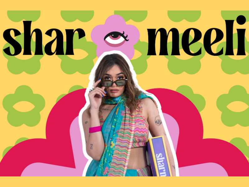 Logo Design for Sharmeeli: Desi. Chic. Unapologetic. branding graphic design illustration logo logo design