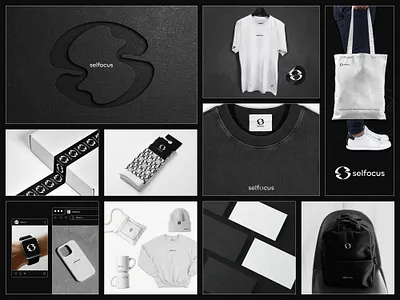 Selfocus | logo design; branding balance brand design brand identity branding clean design digital identity emotional graphic design inspiration logo design mindset modern motivation motivational positivity social media support uplifting visual identity