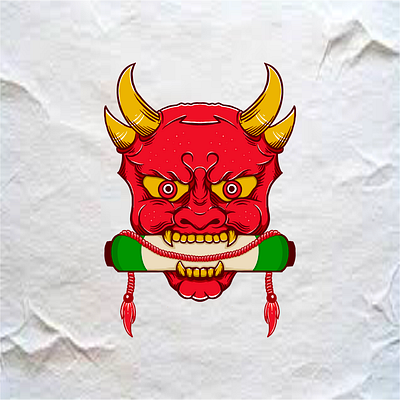 oni branding classic design dribbble graphic design inktober logo oni