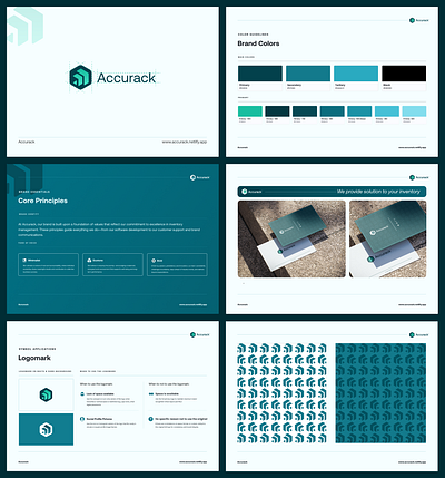 Accurack Inventory System Brand Guidelines bento brand brandconcept brandguidelines brandidentity branding design figma graphic design illustration inventory inventorymanagement inventorymanagementsystem landingpage ui uiuxdesign