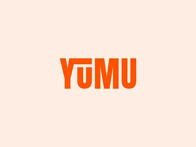 YUMU Wordmark Logo Design art artwork brand branding graphicdesign handlettering lettering logo logodesign logogrid logoinspiration logomaker logotype modern thedailytype type typegang typespire typography wordmark