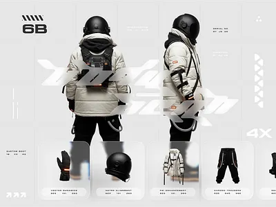 Hybrid UI e-commerce concept ar branding cyberpunk ecommerce ecommerce website fashion graphic design product card product page sci fi streetware user interface virtual reality website design
