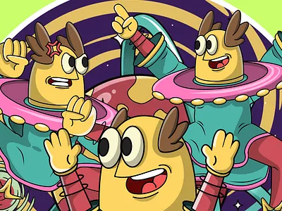 Nubotoon - Captain Zubo branding figma flat design illustration nubotoon