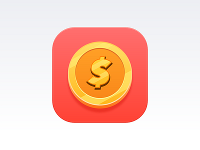 Gold Coin Icon icon ui