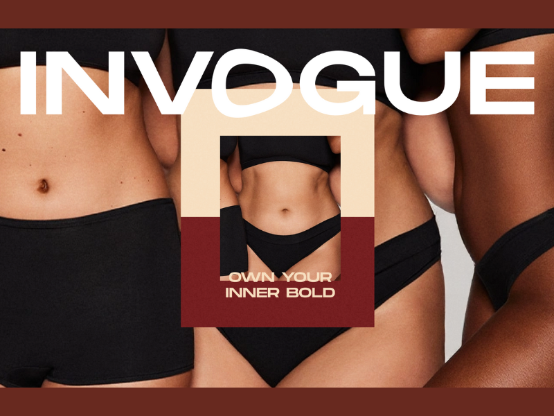Visual Identity for Invogue: Own Your Inner Bold branding graphic design illustration logo ui ux web design