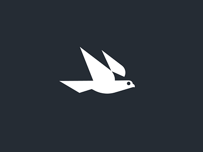 Wings animal bird cloud design fly freedom icon logo logodesign nature pigeon simple sky symbol techy wings