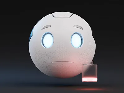 Discharge robotic 3D emoji 3d 3d animation animation blender design emoji emoji set emoticon game illustration illustrations library looping motion graphics render resources robot robotic