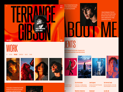 Photographer Website animation appdesign branding dailyui100 dailyuichallenge design graphicdesign illustration logo photography productdesign typography ui uiux userinterface ux visualdesign webdesign website websitedesign