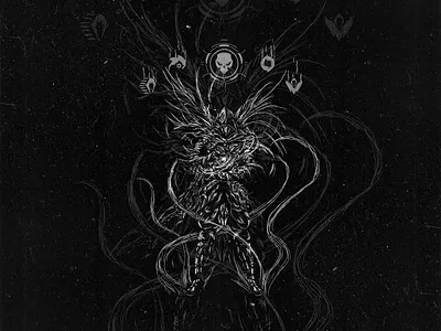 OMEN VALORANT DARKART black darkart design fps game illustration omen valorant