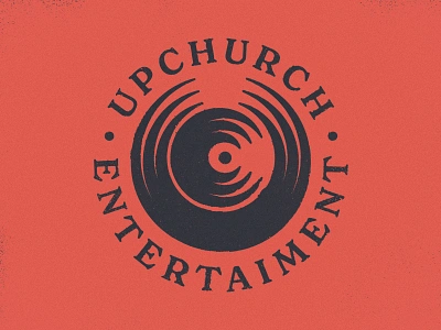 Upchurch Entertainment: Unused direction branding c design dj dj logo entertainment entertainment logo graphic design groove logo logo design monogram music music branding music logo record record logo typography u vinyl