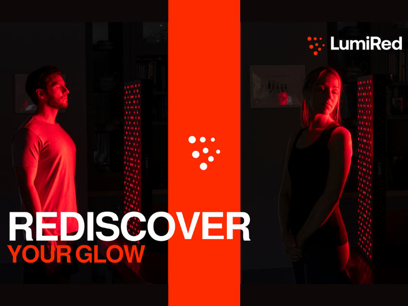 UI/UX & Visual Redesign for LumiRed branding graphic design logo ui ux web design