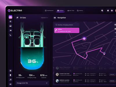 EV Charging Dashboard UI admin panel ai ai dashboard car dashboard client dashboard crm dashboard dashboard ev charging ev charging web app ev dashboard hmi dashboard management dashboard product design saas saas dashboard saas ui web app