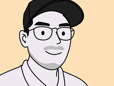 Illustrated avatar headshots avatar character clean design drawing figma graphic design headshot illustration profile ui uidesign vector