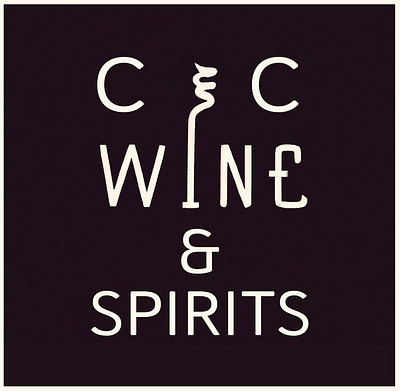 Wine & Spirits Store Logo branding design graphic design illustration logo typography ui