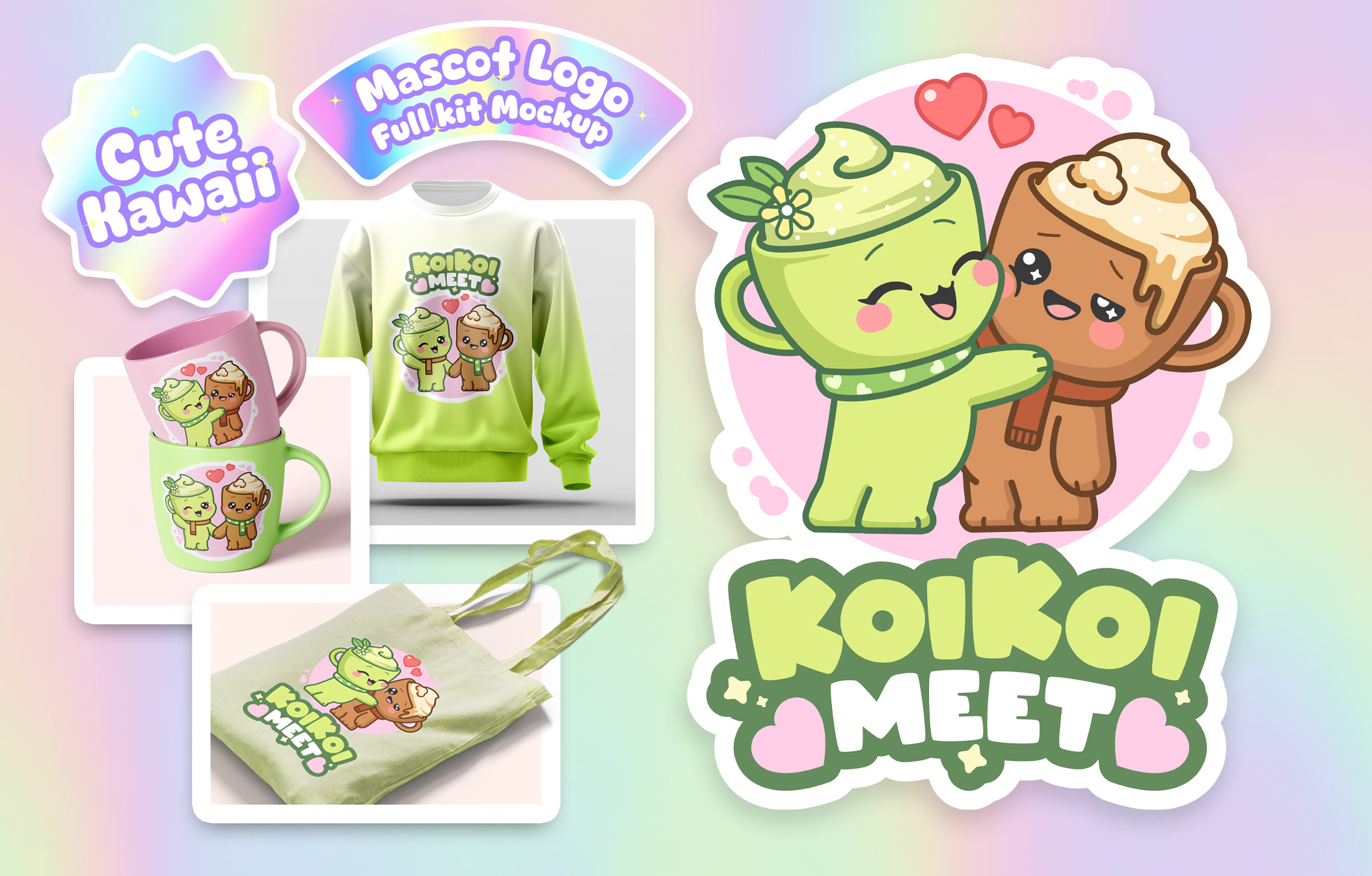 Example of Cute Mascot & Kawaii Character Design