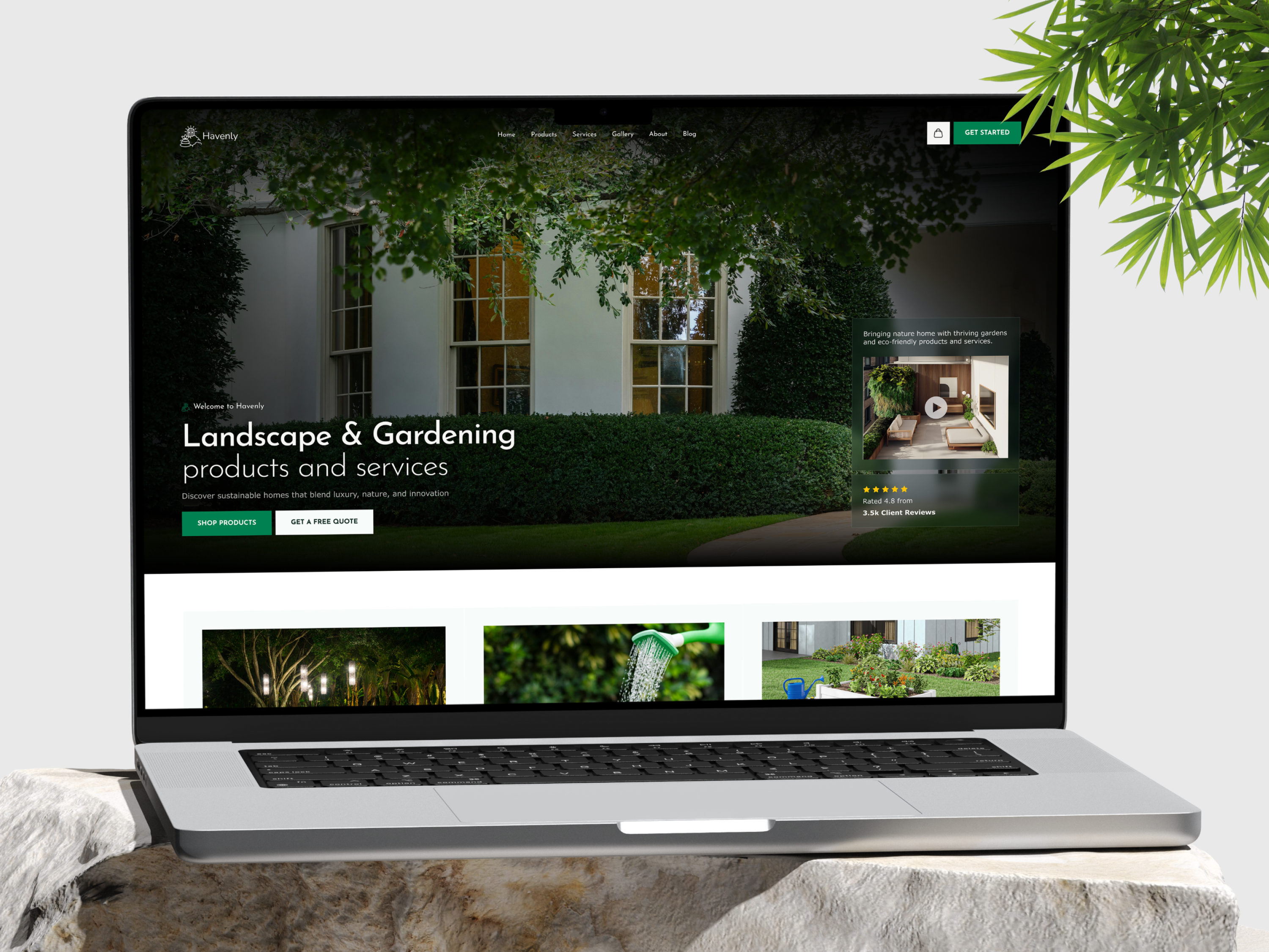 Garden Landscape Design Service & Product Website Design figma website fresh website garden and landscape website garden shopping website design garden web design garden web ui garden website gardening marketplace website gardening website green ui green web green web ui green website landscape service website landscape website design modern garden service website modern web design ui design