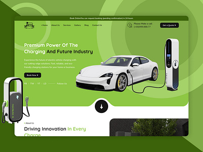 EV Charging Station Website UI UX design and development adobe xd app mockup app screenshots app store screenshots app ui design dashboard design figma figma app design framer mobile app ui design shopify uiux uiuxdesign userexperience web app design webdesign webflow wix wordpress wordpressdevelopment