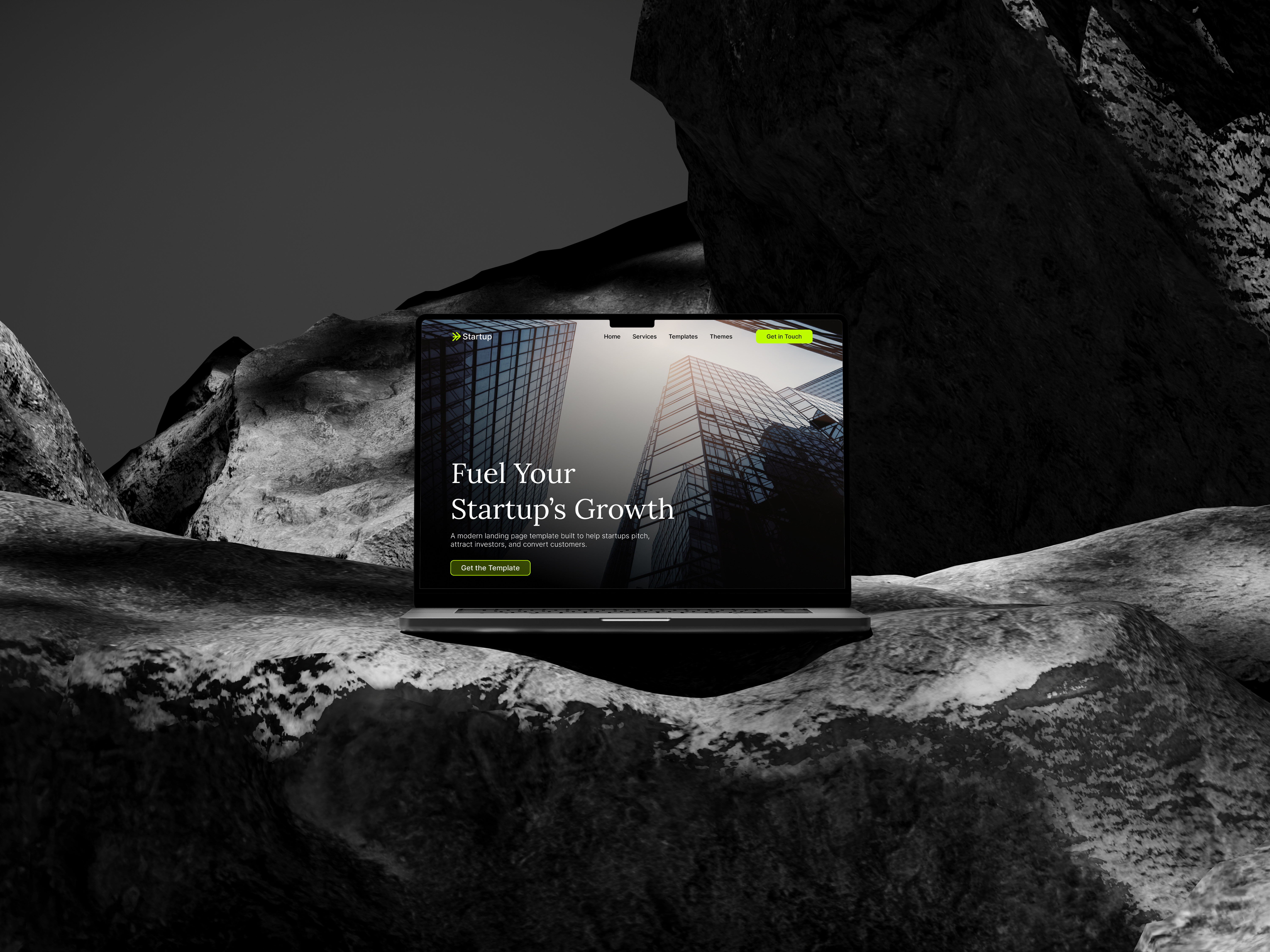 Example of Startup Hero Template – Clean, Modern & Conversion-Focused Start