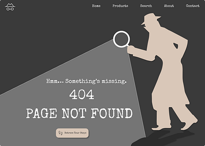 Daily UI #008- 404 Page Design branding design graphic design illustration logo typography ui uiux desi̇gn cv ux vector