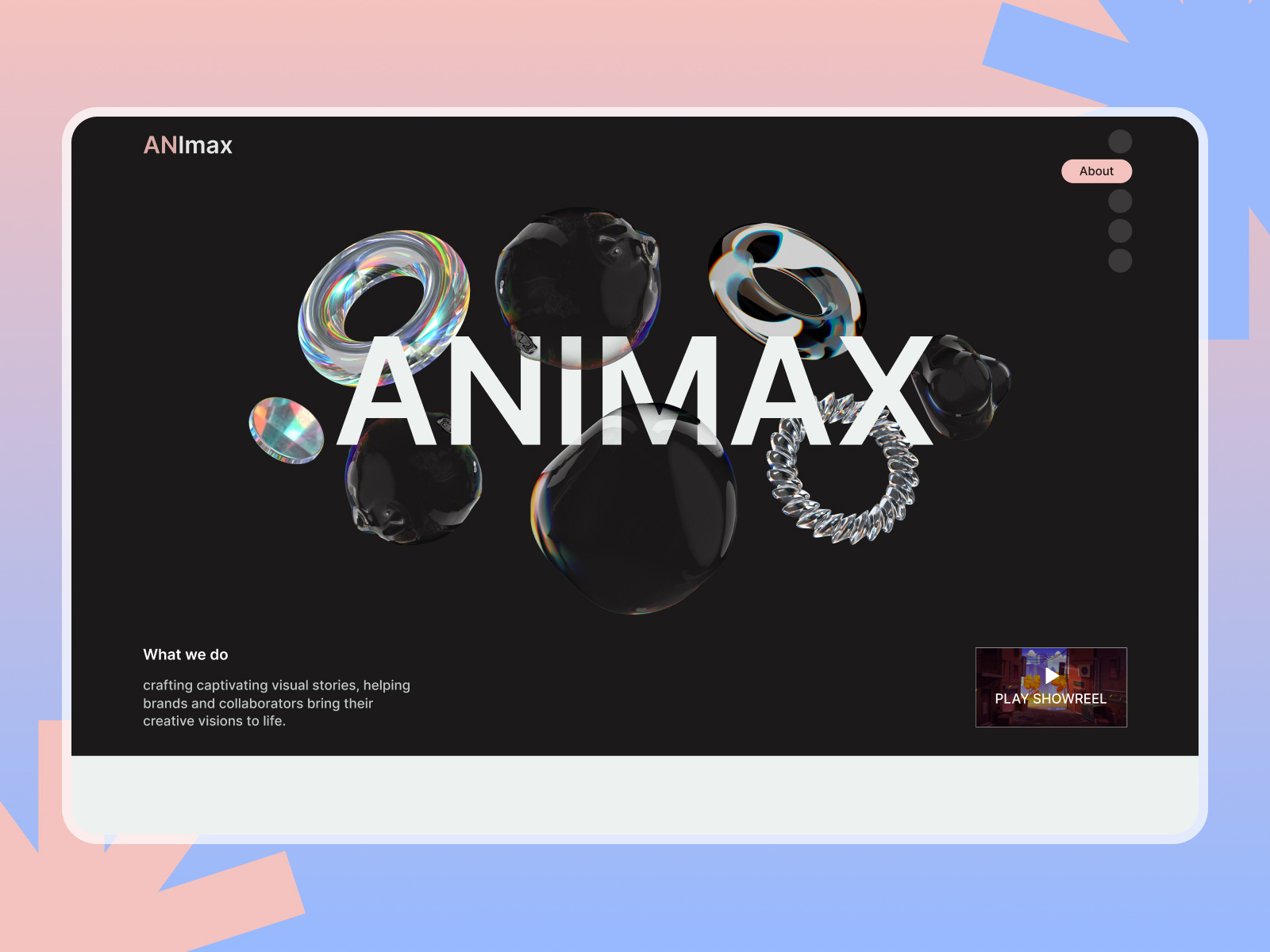 Animax — Creative Studio WordPress Theme agency theme art theme design drag and drop multipurpose theme portfolio theme premium theme responsive design saas website wordpress wordpress theme