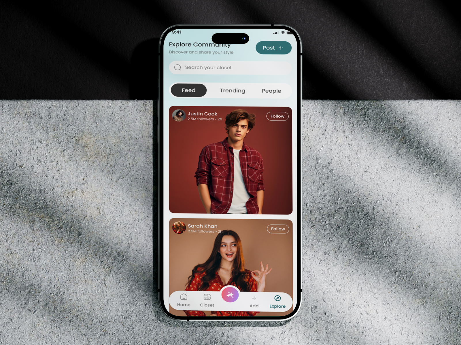 AI Fashion Assistant App UI/UX Design - Explore Flow Animation ai aiapp aiux appanimation exploreflow fashion fashion app ui fashion app ux design fashion website fashionappdesign fashiontech figma ideatedlab interactiondesign mobileappui smartfashion uiuxdesign user interface ux uxmotion