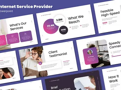 Internet Service Provider - Powerpoint Template google slides keynote powerpoint ppt presentation template