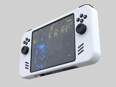 Handheld Console 3D Model 3d design 3d graphics handheld console