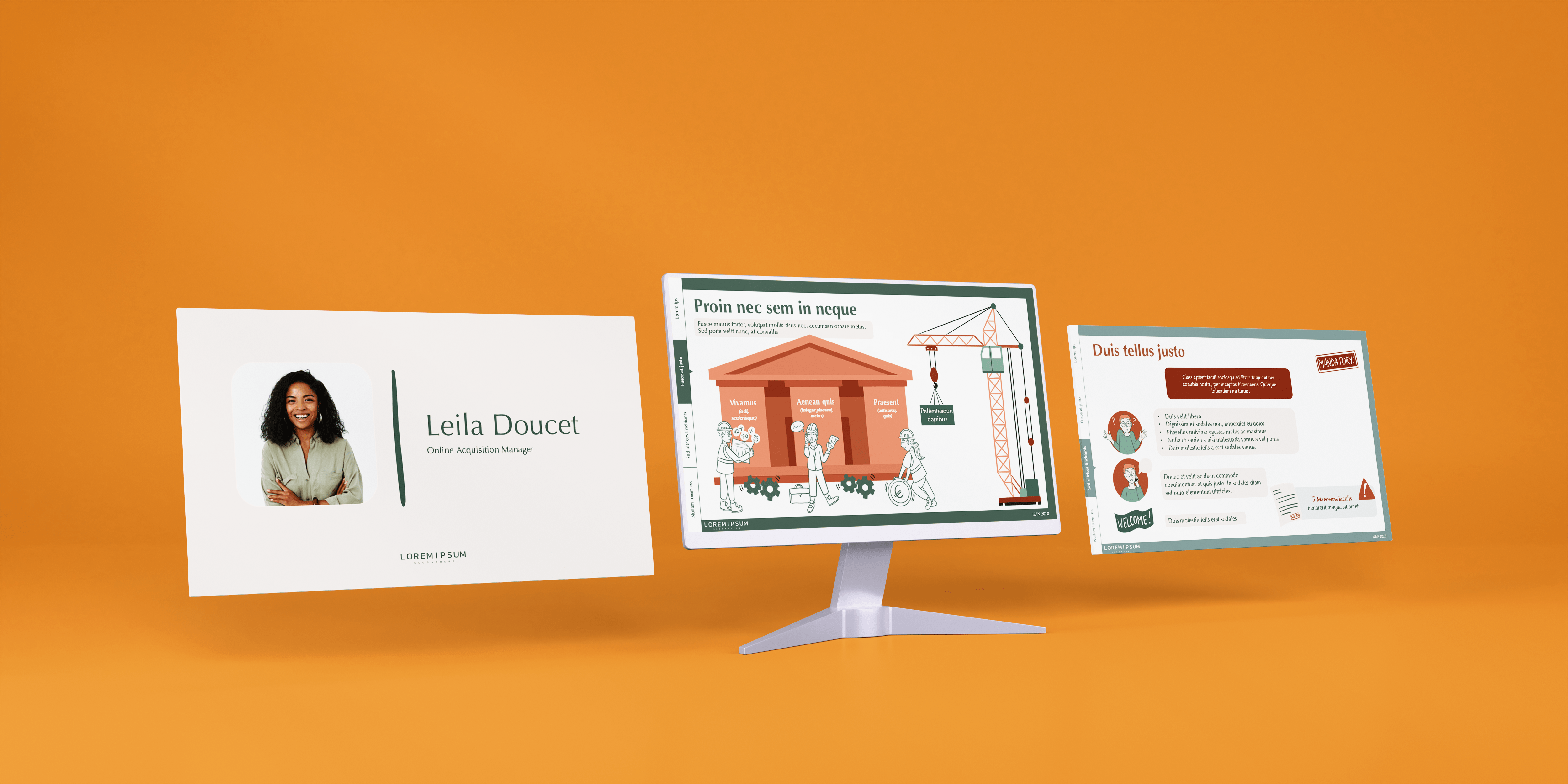 Design PowerPoint – Formation finance pour une marque de luxe brand identity corporate design finance training illustration luxury brand luxury design powerpoint design presentation design slide design