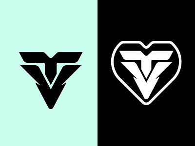 VT Monogram Logo agency branding elegant identity lettering logo design logo designer modern logo rebrand saas t v vt vt monogram logo vt typeface logo vt typography logo